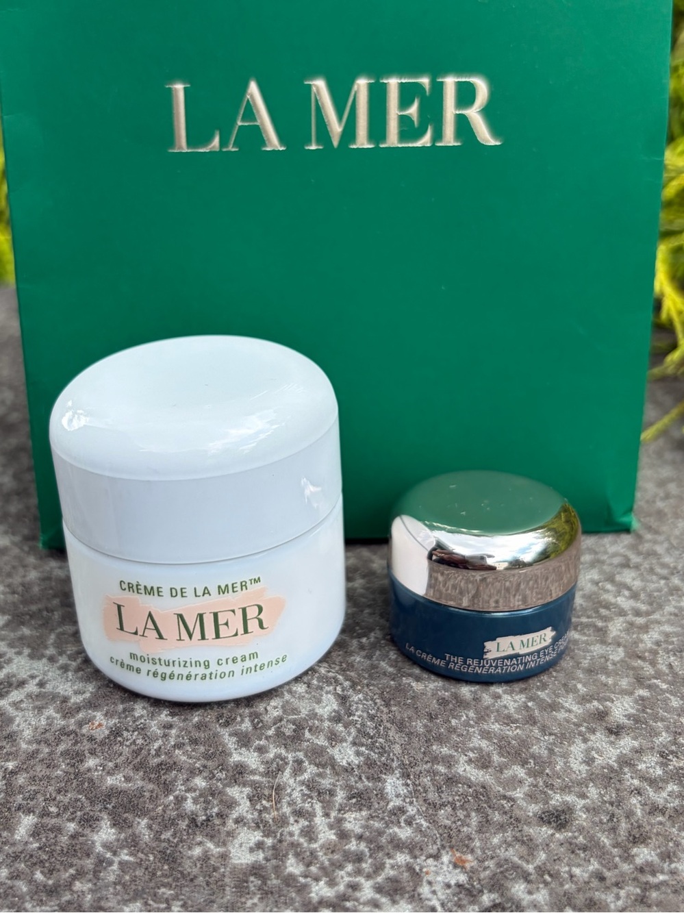La Mer Moisturizing Cream + Eye Cream Bundle